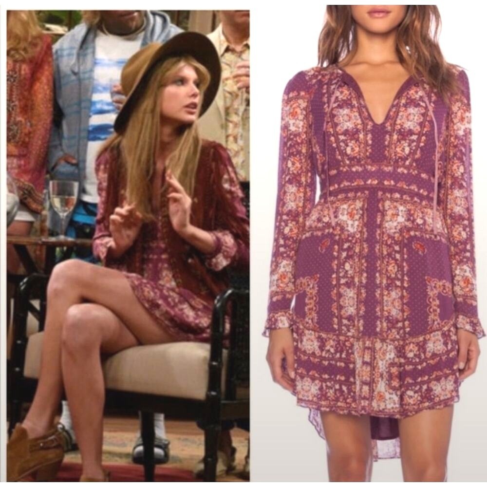 Free People Bridgette Dress M ASO Taylor Swift New Girl Boho Romantic Whimsical